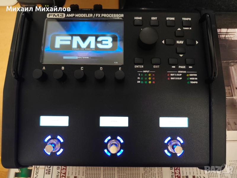 Fractal FM3 китарен процесор , снимка 1