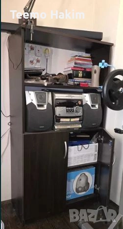 Шкаф - етажерка с гръб, снимка 1