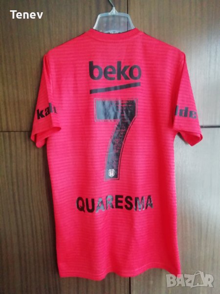 Besiktas Quaresma Adidas оригинална футболна фланелка екип Бешикташ Куарешма , снимка 1