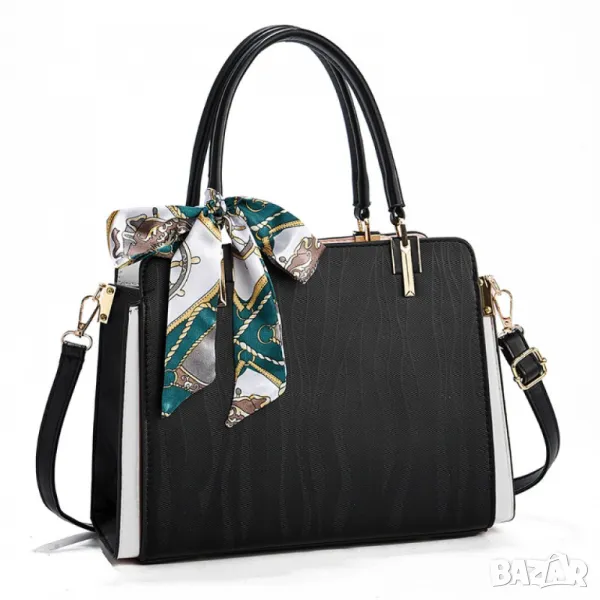 Дамска чанта Flory Black, снимка 1