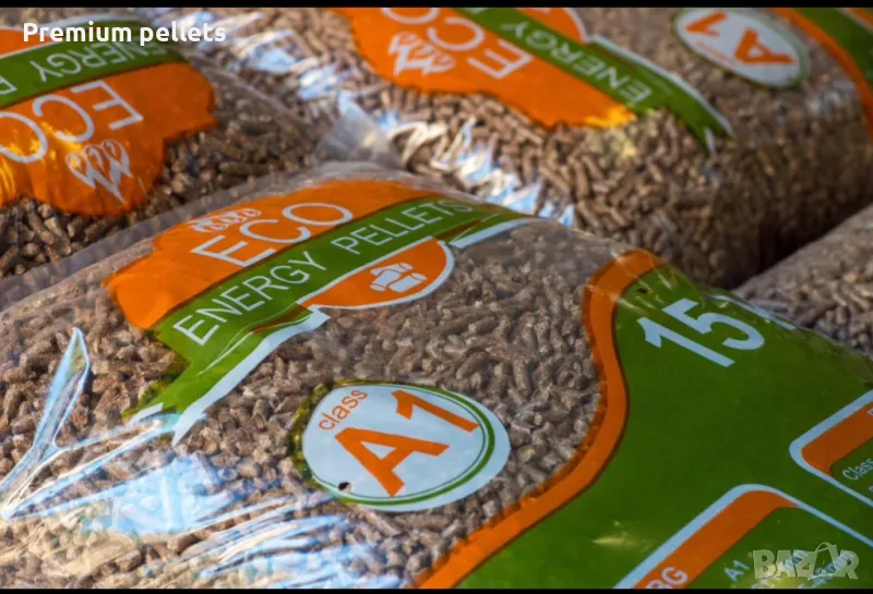 Пелети иглолистни висок клас А1, снимка 1