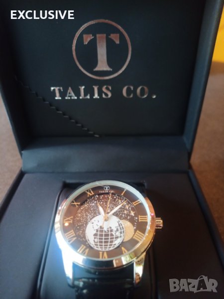 Мъжки Talis Co автоматичен часовник - въртящи звезди! светещи стрелки, снимка 1