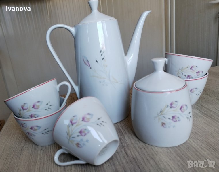 Порцеланов сервиз за чай , снимка 1