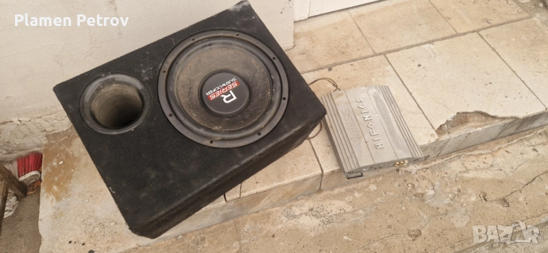 субуфер и усилвател, снимка 1