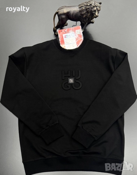 Hugo Boss Черна Мъжка Блуза , снимка 1