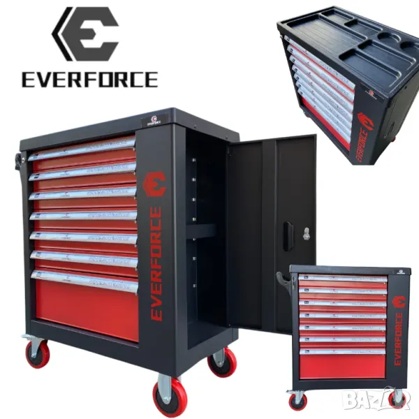 Шкаф за Инструменти с 7 чекмеджета EVERFORCE, снимка 1