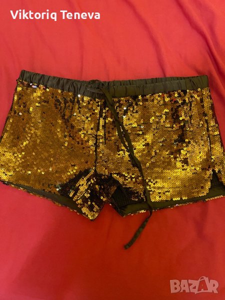 Къси панталонки с пайети на Extyn M, снимка 1