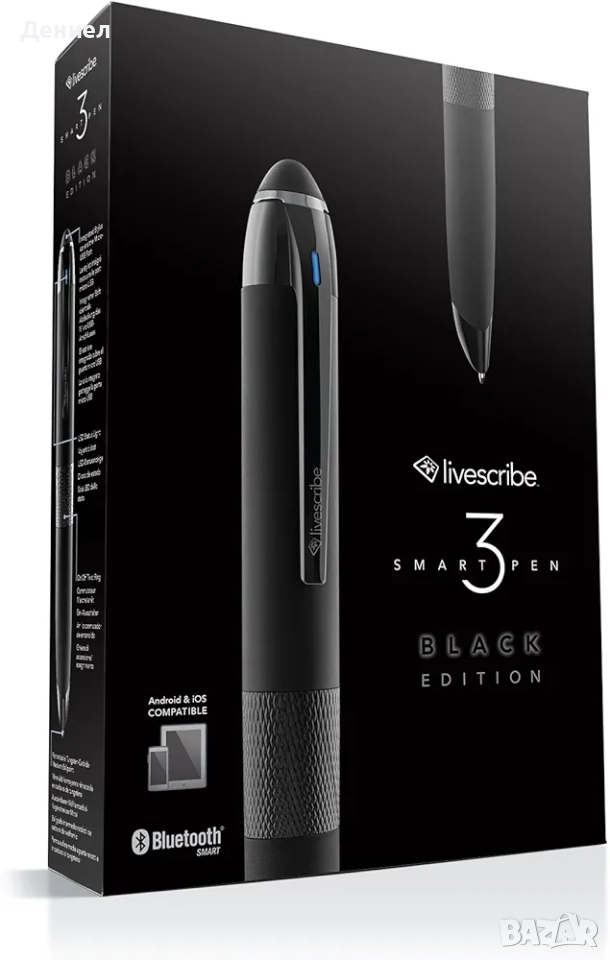 Livescribe 3 Smartpen Черно издание - Смарт Писалка! , снимка 1