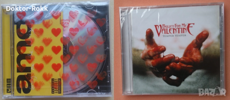 Bullet For My Valentine + Bring Me The Horizon ‎- оригинални дискове, снимка 1