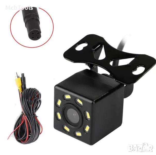Камера за задно виждане с 8 диода, снимка 1