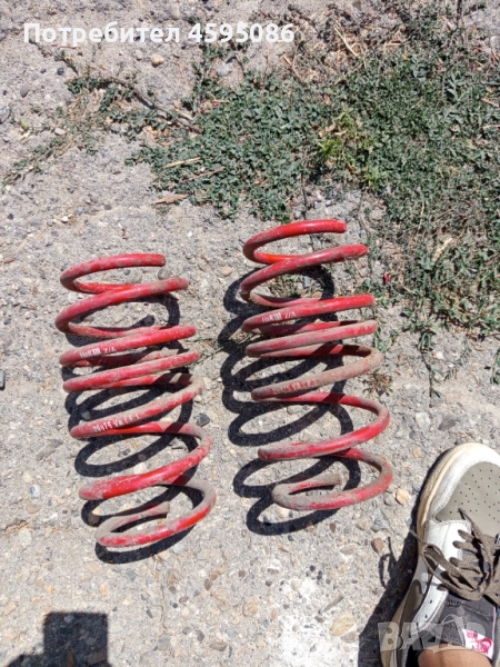 Предни спортни пружини H&R w204, снимка 1