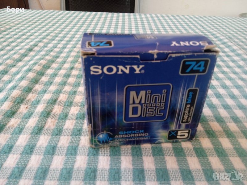 Sony Recordable Minidisc MD 74 Minute Color Collection, снимка 1