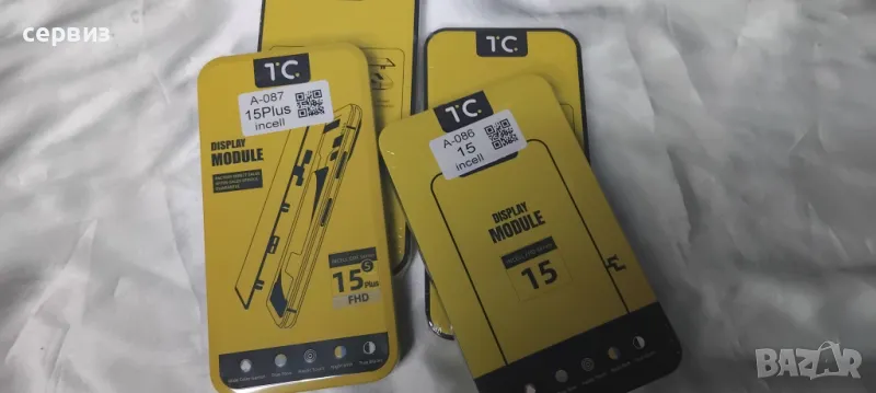 Дисплей за Iphone 15 ,15 Plus Дисплей + Тъч скрийн, снимка 1