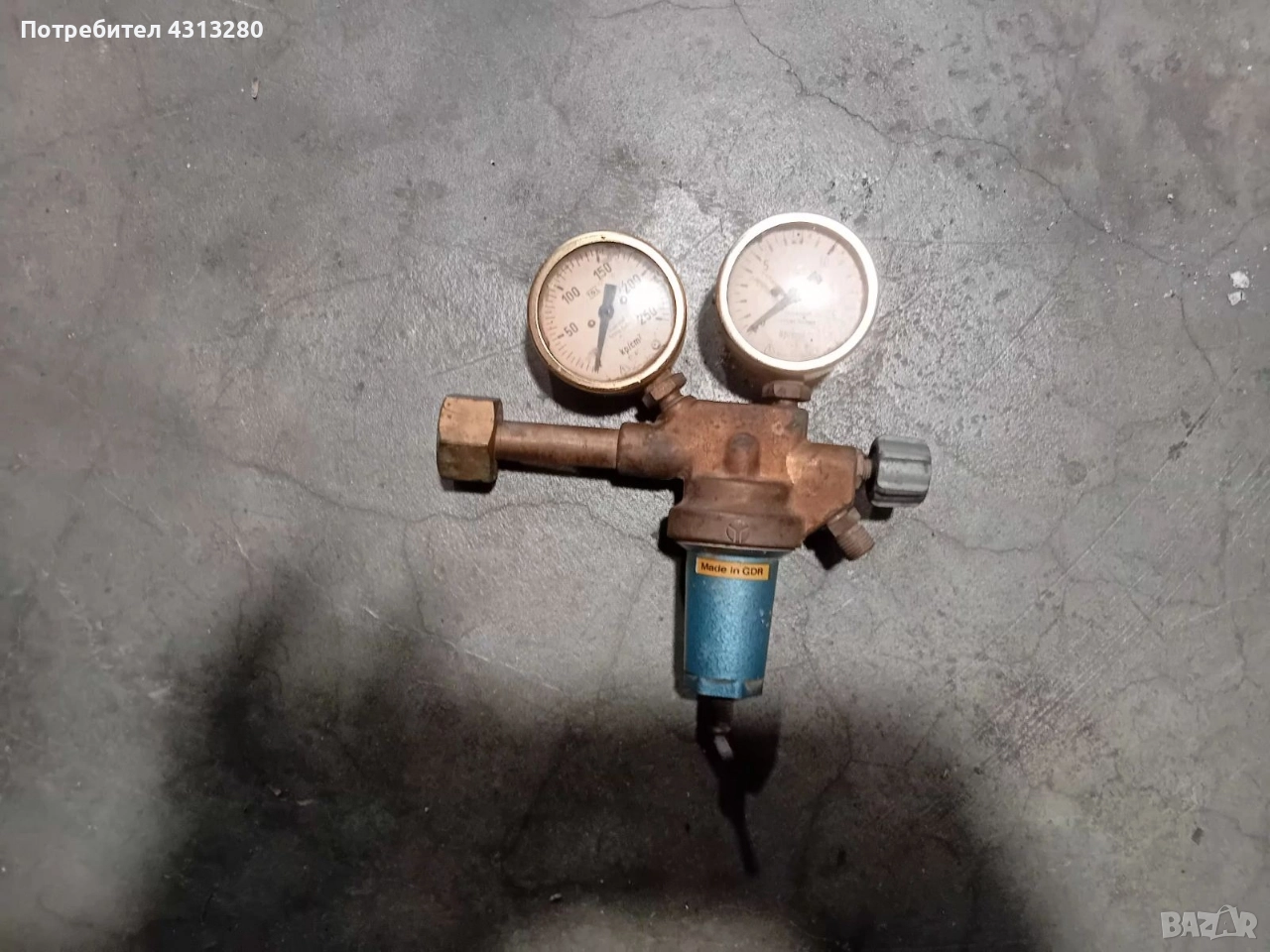 редуцил вентил за кислород , снимка 1