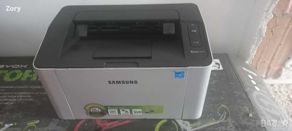 Продавам лазерен принтер Samsung M2022, снимка 1