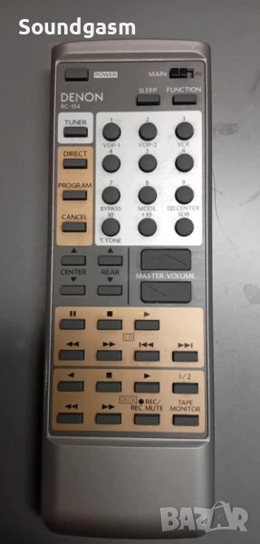 Denon RC 154 дистанционно с Tape Monitor, снимка 1