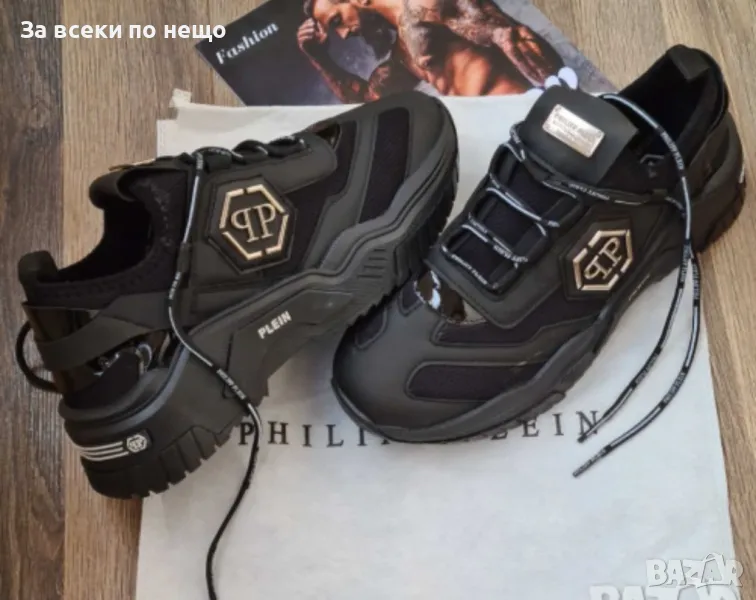 Philipp Plein Мъжки Маратонки 👟 Мъжки Спортни Обувки Филип Плейн Код D1618, снимка 1