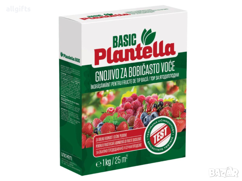 Тор Plantella Basic за ягодоплодни 1 кг., снимка 1