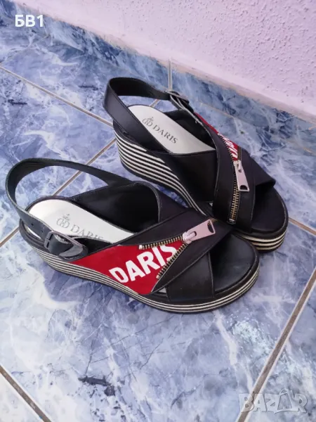 Дамски летни сандали DARIS  39н, снимка 1