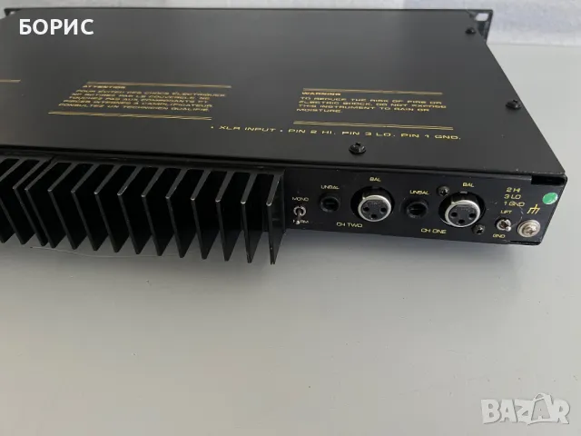 Усилвател AB INTERNATIONAL PROFESSIONAL SERIES 200, снимка 6 - Ресийвъри, усилватели, смесителни пултове - 50032646