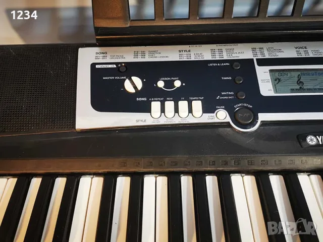 синтезатор клавир YAMAHA YPT-210 пиано с 5 октави, снимка 5 - Синтезатори - 55987571
