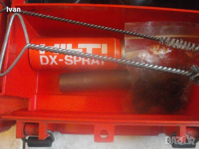 HILTI DX400 B-Пистолет Директен Монтаж В Бетон и Метални Конструкции-Комплект Аксесоари-Почти Нов, снимка 9 - Други инструменти - 42446051