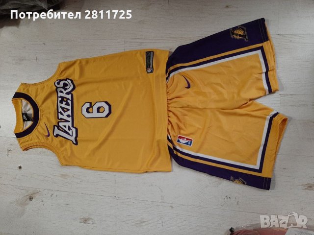 Детски баскетболен екип Лейкърс, снимка 2 - Баскетбол - 36023523