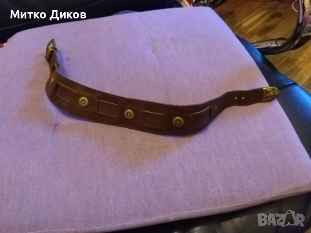 Каишка за ръка естествена кожа 42см фи 12см, снимка 6 - Други - 44658243