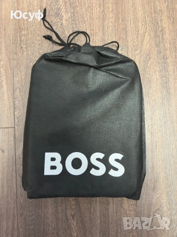 Оригинален Органайзер / Tech Case BOSS – Черен (Saffiano кожа)