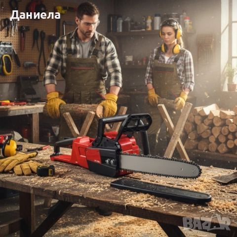 Акумулаторен верижен трион , снимка 2 - Други инструменти - 51823150