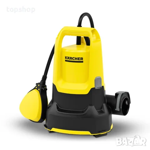 Нова Потопяема дренажна помпа за отводняване на мазета, басейни и др. Karcher SP 9.000 Flat 280W .. 