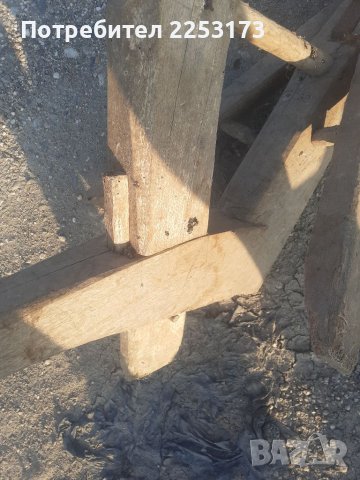 Старо рало дърво и метал, снимка 3 - Декорация за дома - 41337110