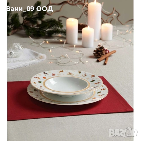 Коледен сервиз за хранене , снимка 6 - Сервизи - 51911340