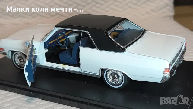 Метална кола Opel Diplomat, нова , мащаб 1:24 , снимка 4 - Колекции - 56271912