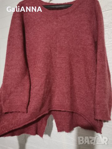 СТРАХОТНА ТУНИКА ПЛЕТИВО ПЕПЕЛ ОТ РОЗИ 2XL, снимка 3 - Туники - 38631554