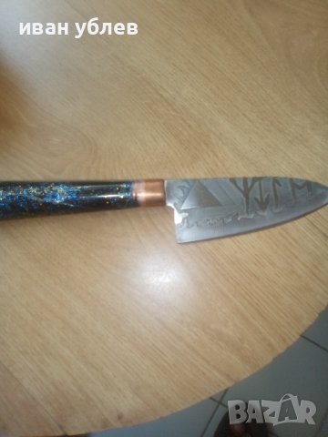 продавам мини нож за мезета, снимка 2 - Ножове - 41546213