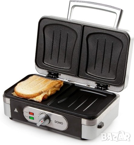 Електрически тостер 3 в 1 ,Domo DO9136C, снимка 4 - Тостери - 42495154