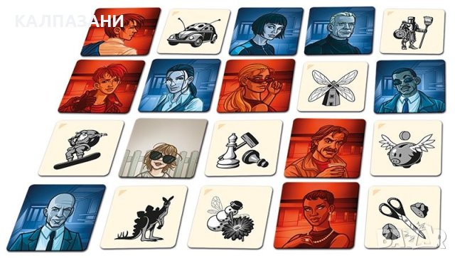 КОДОВИ ИМЕНА: КАРТИНИ 53563-BG НАСТОЛНА ИГРА - БАЗОВА, снимка 2 - Игри и пъзели - 44402245