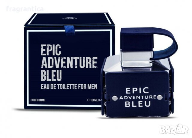 Emper Epic Adventure Bleu EDT 100мл тоалетна вода за мъже, снимка 1 - Мъжки парфюми - 39778665