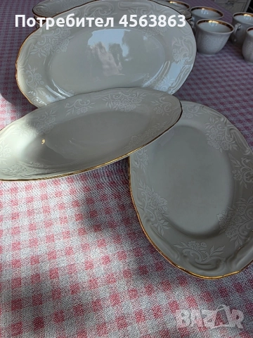 Порцеланови елипси, снимка 2 - Чинии - 51541393