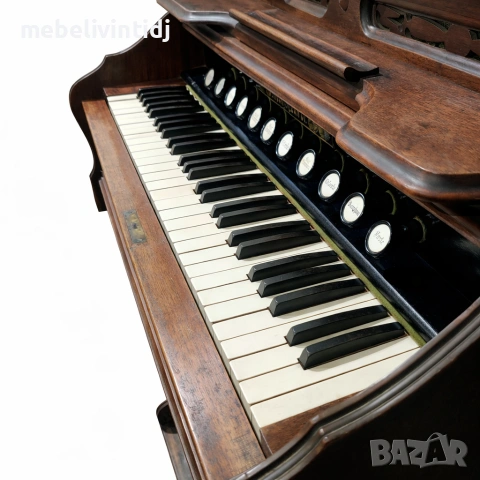 Хармониум или американски орган, снимка 4 - Антикварни и старинни предмети - 53820719