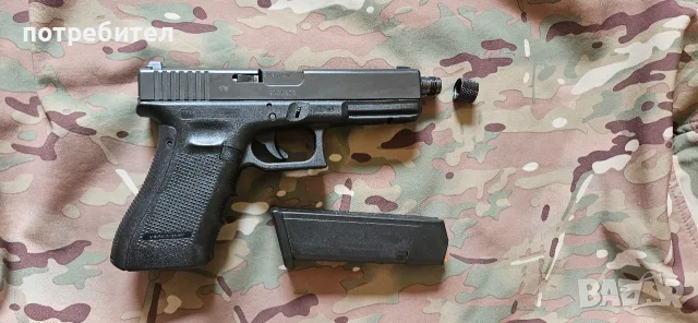 glock 17 gen 4 с резба, снимка 5 - Бойно оръжие - 55776929