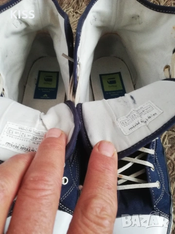 Оригинални мъжки кецове G - Star Raw номер 46 , снимка 5 - Кецове - 53627370