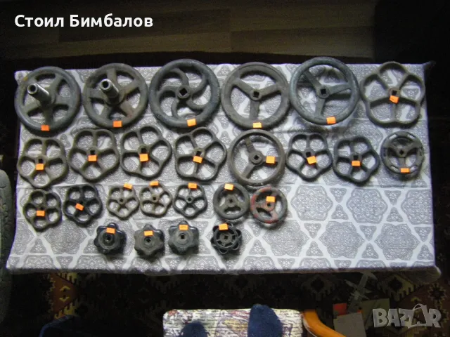 Дръжки, врътки за чугунени кранове, снимка 2 - Резервни части за машини - 50404141