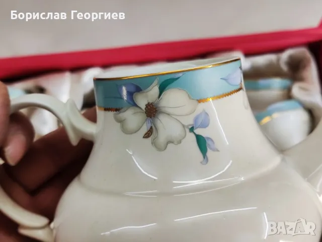 Нов порцеланов сервиз чаши за кафе, снимка 3 - Сервизи - 49807578