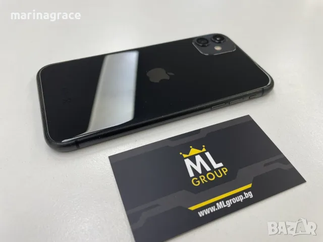 iPhone 11 64GB Black, втора употреба, снимка 3 - Apple iPhone - 56315490