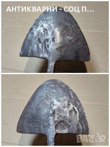 Стар Кован Палежник За Дървен Плуг, Рало. / 2,3 кг. / НОМЕР 1571., снимка 4 - Антикварни и старинни предмети - 53666226