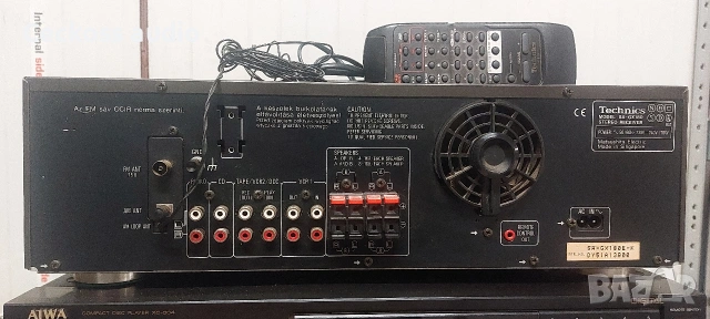 Стерео ресивър TECHNICS SA-GX180 с дистанционно , снимка 4 - Ресийвъри, усилватели, смесителни пултове - 53656855