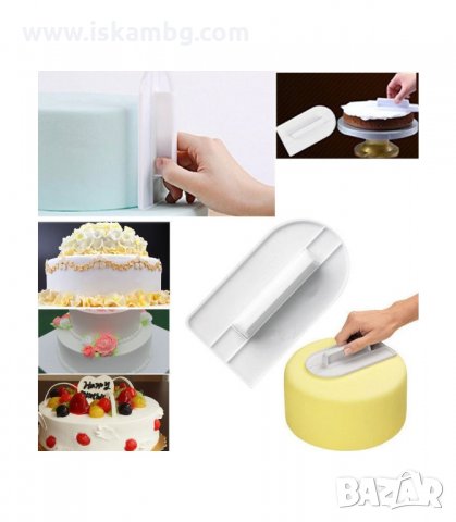 ШПАТУЛА ЗА ЗАГЛАЖДАНЕ НА КРЕМОВЕ, ГЛАЗУРИ И ФОНДАН - код 2133, снимка 2 - Прибори за хранене, готвене и сервиране - 33948934