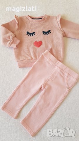 Ватирана блуза и ново клинче 3-6 месеца